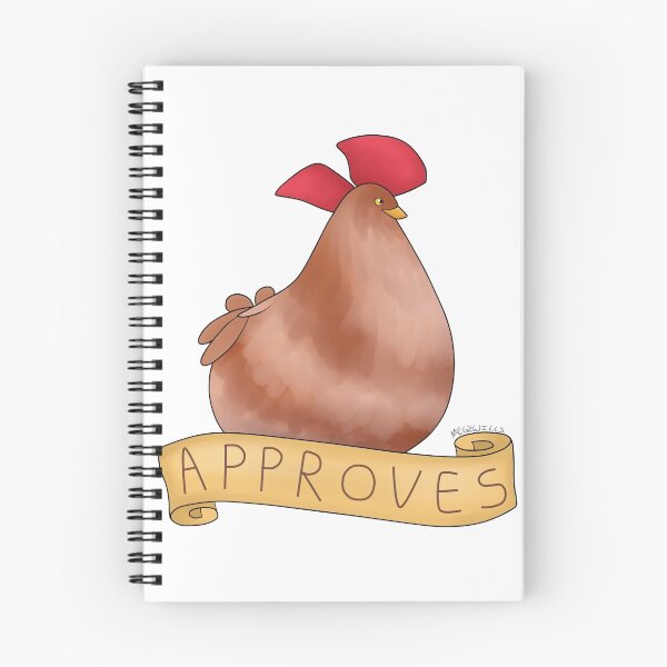 Item preview, The Chicken Approves designed and sold by MegzWills.