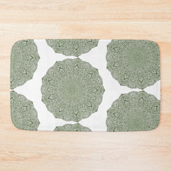 Item preview, Deep Green Mandala designed and sold by Carina Kay.