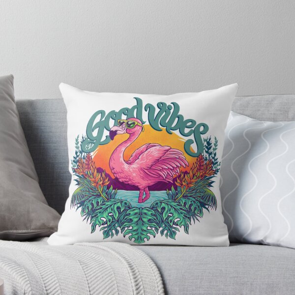 Item preview, Colorful Good Vibes Flamingo designed and sold by Victorious2.
