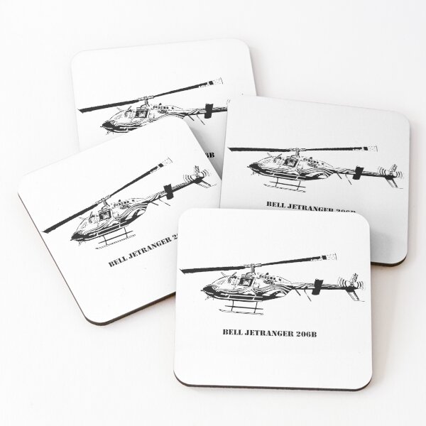 Item preview, Bell JetRanger B206 - Black designed and sold by Helicopter Hangar.