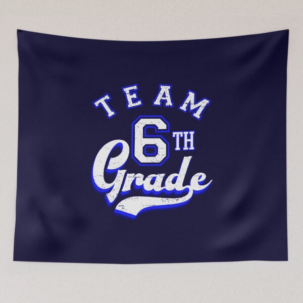 Item preview, Team 6th Grade Blue designed and sold by RiffXS.