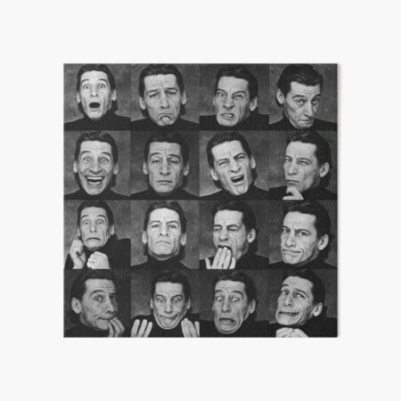 Artikel-Vorschau von Lustige Gesichter mit Jim Varney in Schwarzweiss, designt und verkauft von StrangeInsite.