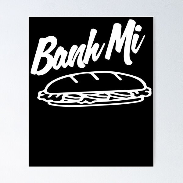 Item preview, Vietnamese Food Banh Mi Sandwich Asian Food designed and sold by CollectiveKult.