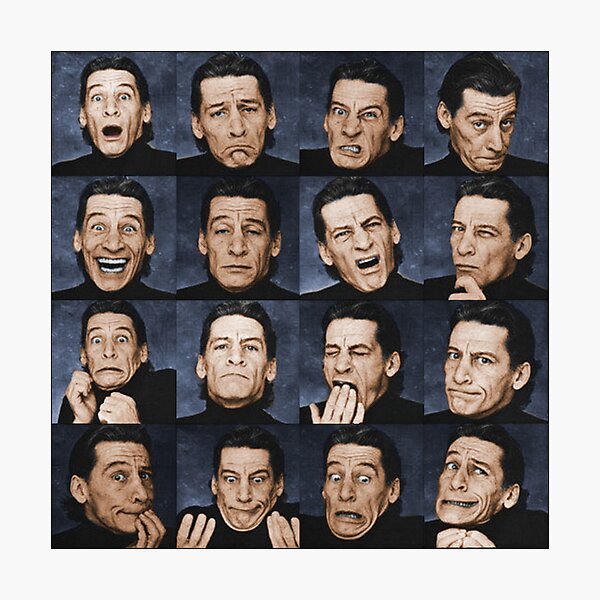 Funny Faces with Jim Varney in Glorious Colour Photographic Print