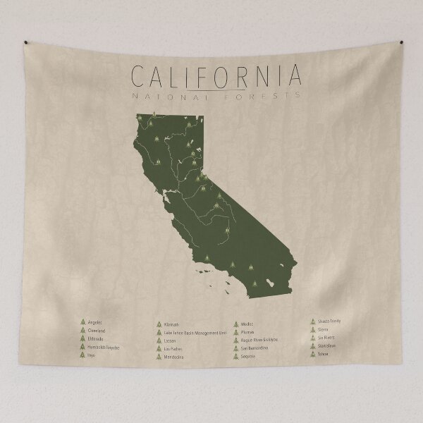 Item preview, California Forests designed and sold by FinlayMcNevin.
