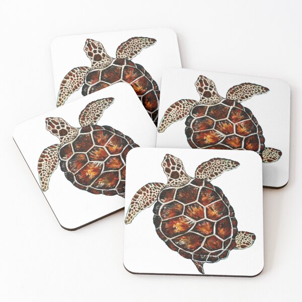 Item preview, Tropical Sea Turtle Design 2 designed and sold by 33Sbart16.