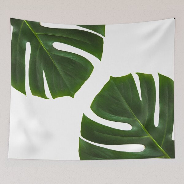 Item preview, Monstera palm leaves designed and sold by bohoDecor.