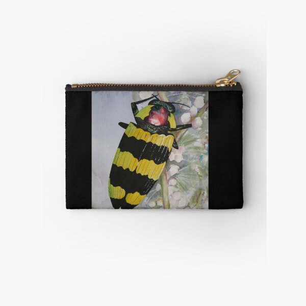 Item preview, Jewel Beetle Watercolour Painting designed and sold by Heatherian.