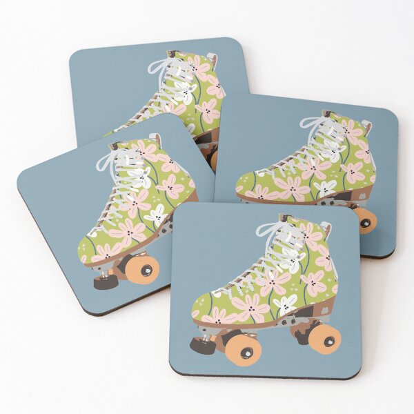 Item preview, FLORAL ROLLERSKATES designed and sold by cdmarchant.