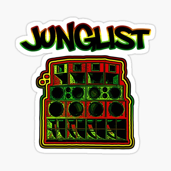 Artikel-Vorschau von Junglist-RastaSoundSystem, designt und verkauft von Klaus Bremner (Autotelic Art).