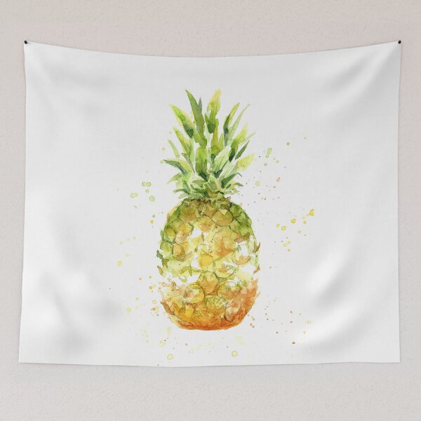 Item preview, Pineapple Watercolor designed and sold by Olga Shvartsur.