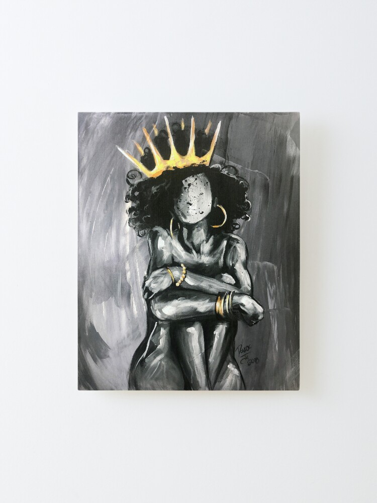 Alternate view of Naturally Queen IX Mounted Print