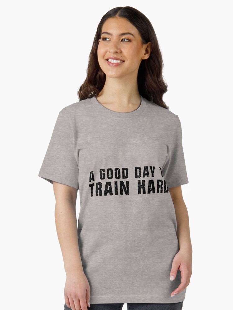 Thumbnail 2 of 7, Essential T-Shirt, A Good Day to Train Hard designed and sold by mile24.