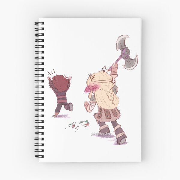 Item preview, Astrid persiguiendo a Hipo designed and sold by eliphantart.
