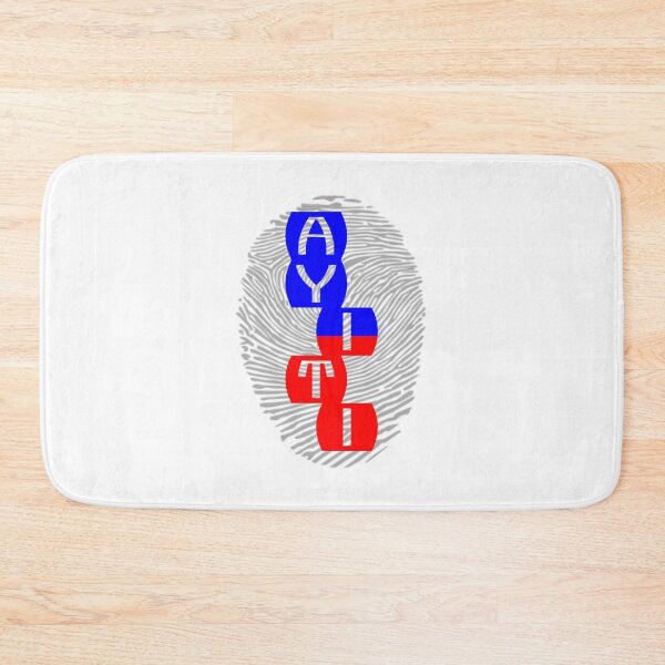 Item preview, Haiti Fingerprint DNA Design, Thumbprint AYITI Flag Colors designed and sold by gigipl7.