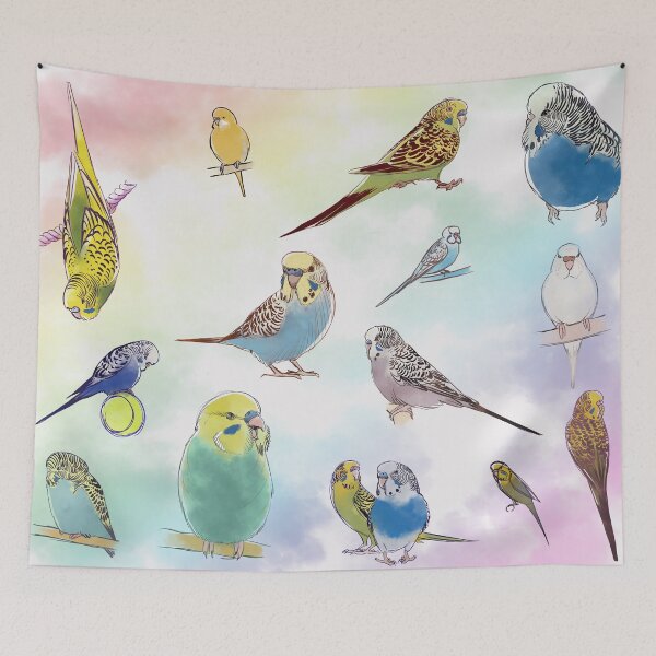 Item preview, Budgies designed and sold by VikJones.