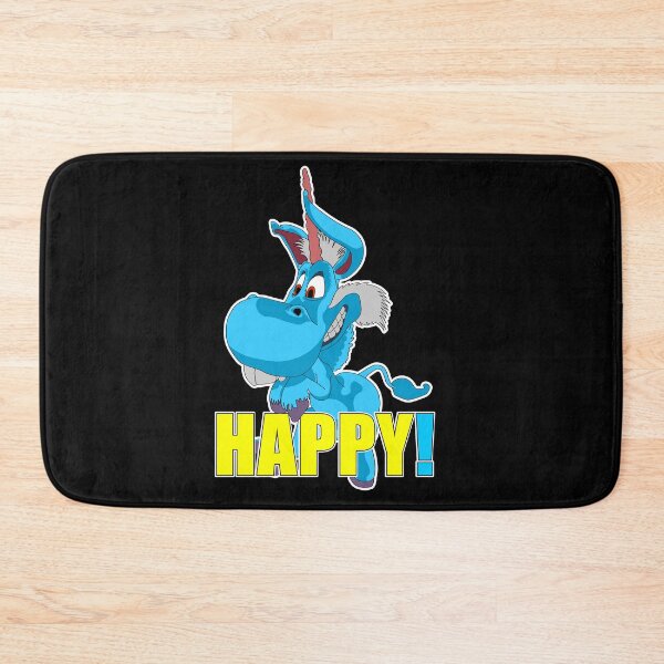 Item preview, Blue Unicorn is Happy designed and sold by DynaMike2012.