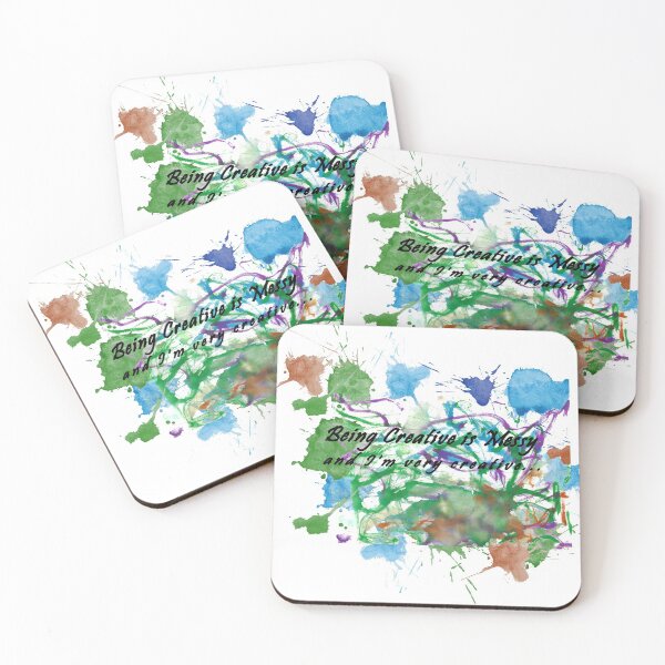 Item preview, Being Creative is Messy designed and sold by kudzookeeper.