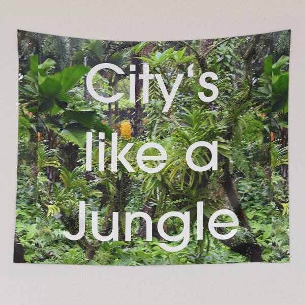 Item preview, City is like a Jungle designed and sold by Hell-Prints.
