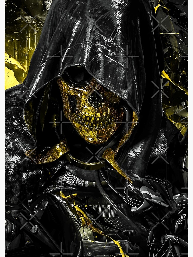 Death Stranding Collector Edition Mask Canvas Print