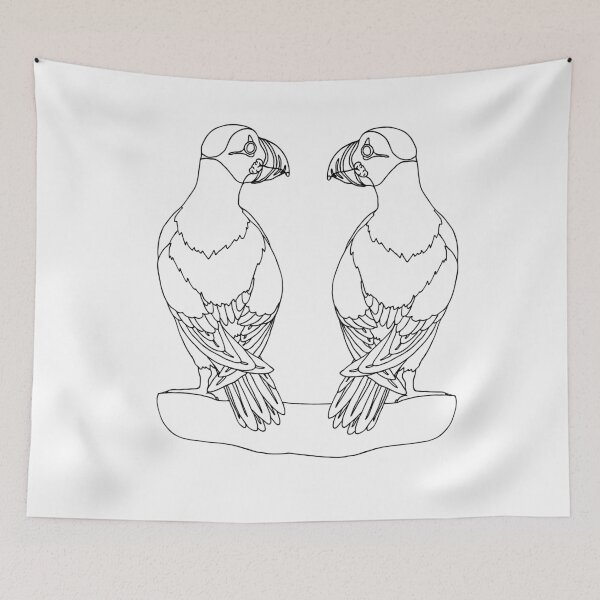 Item preview, Atlantic Puffins designed and sold by nolessjess.