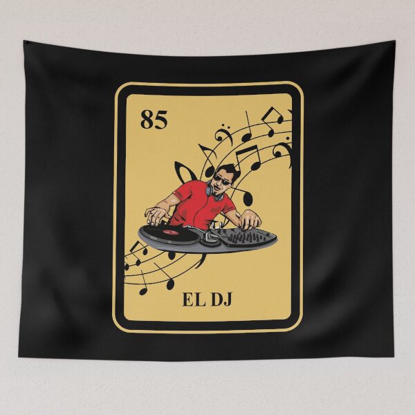 Item preview, Mexican El DJ Loteria Shirt I traditional designed and sold by phskulmshirt.