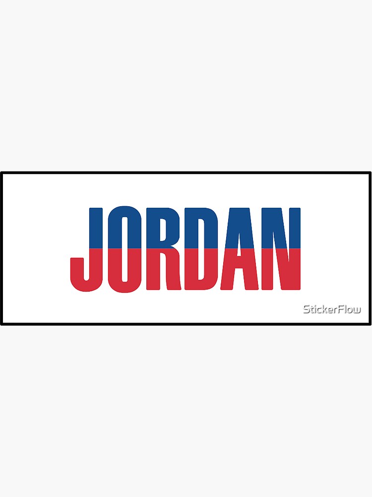 Jordan 1 "Top 3" Box Logo by StickerFlow