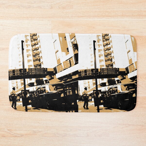 Item preview, HongKong - Duotone - Taxi Fashion World designed and sold by Hell-Prints.
