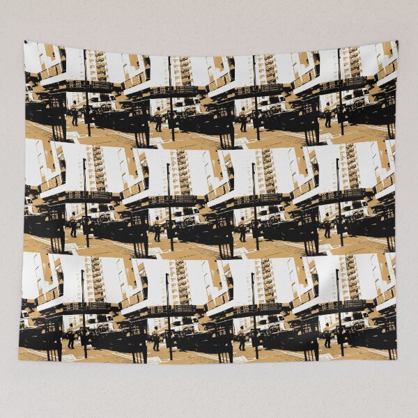 Item preview, HongKong - Duotone - Taxi Fashion World designed and sold by Hell-Prints.
