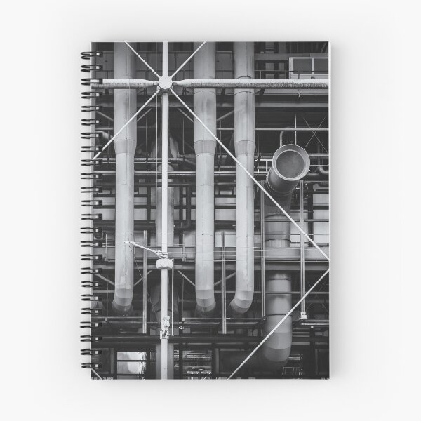 Item preview, Pipes of Centre Pompidou, Paris, France designed and sold by Retro Futurist.