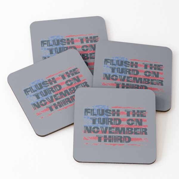 Item preview, Flush the turd on November Third President Elections 2020 USA designed and sold by alenaz.
