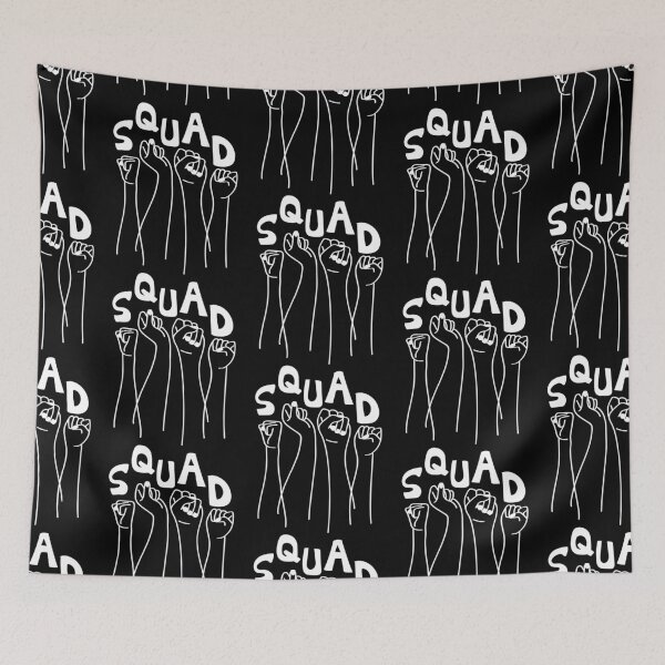 Item preview, The DC Squad - Feminist Women of Color, or your own Squad - White text version designed and sold by Good-Politics.