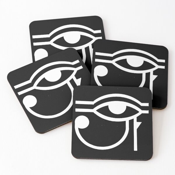 Item preview, Oudjat - Eye of Horus - white designed and sold by Silbek.