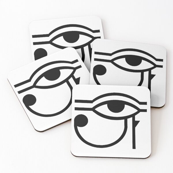 Item preview, Oudjat - Eye of Horus - black designed and sold by Silbek.
