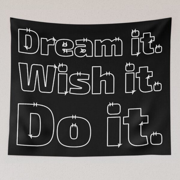 Item preview, Dream it. Wish it. Do it. designed and sold by Hilbert72.