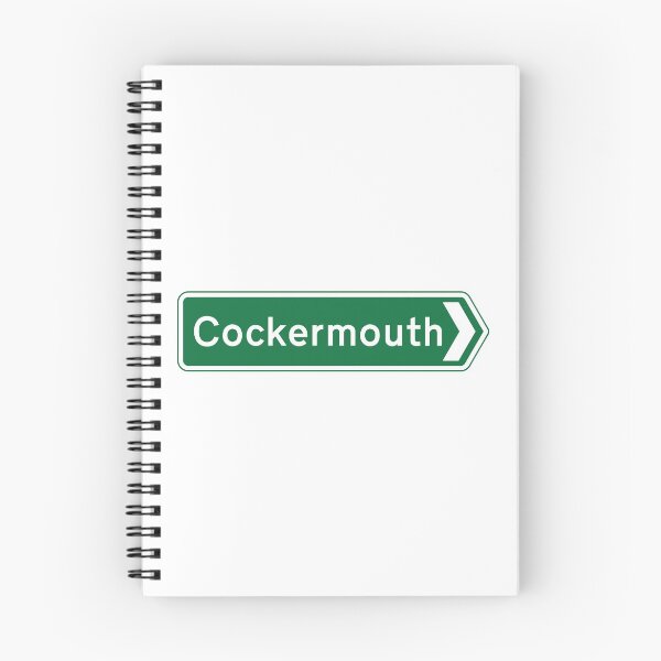 Artikelvorschau, Cockermouth Touristenverkehrsschild entworfen und verkauft von Cumbria Guru.