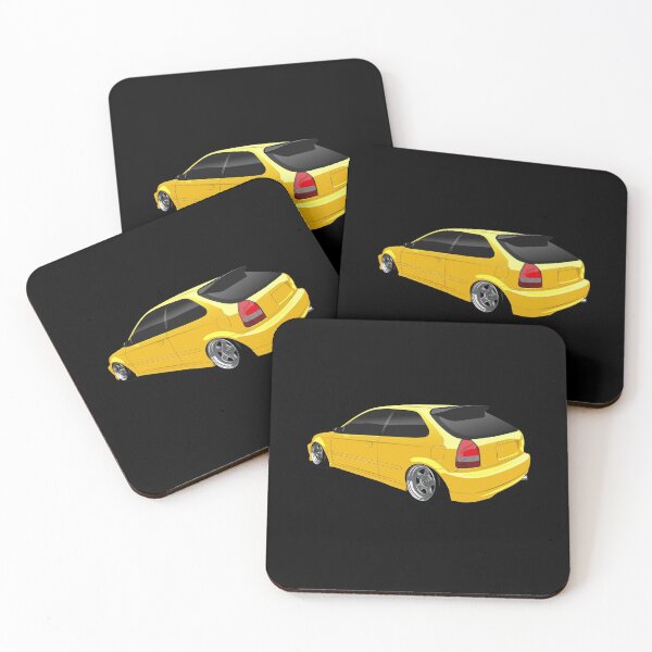 Item preview, Sunshine Yellow EK9 Artwork designed and sold by ILLUSTRIOUSEUROS.