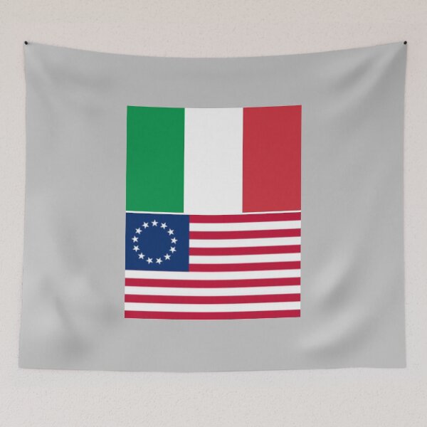Item preview, Italian and USA Betsy Ross flags - Bandiere italiane e americane Betsy Ross designed and sold by JonathanR1994.