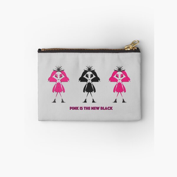 Item preview, Pink is the New Black Girl Power or Breast Cancer designed and sold by Barefoot Bodeez  Art.