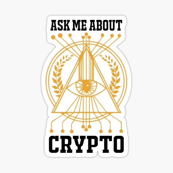 Frag mich über Krypto Sticker