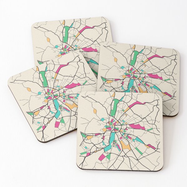 Item preview, Budapest, Hungary Street Map designed and sold by A Deniz Akerman.