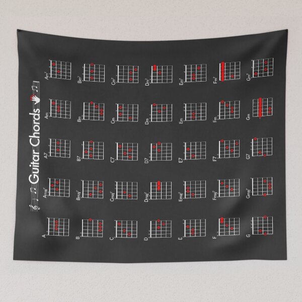 Item preview, Guitar Chords designed and sold by FinlayMcNevin.