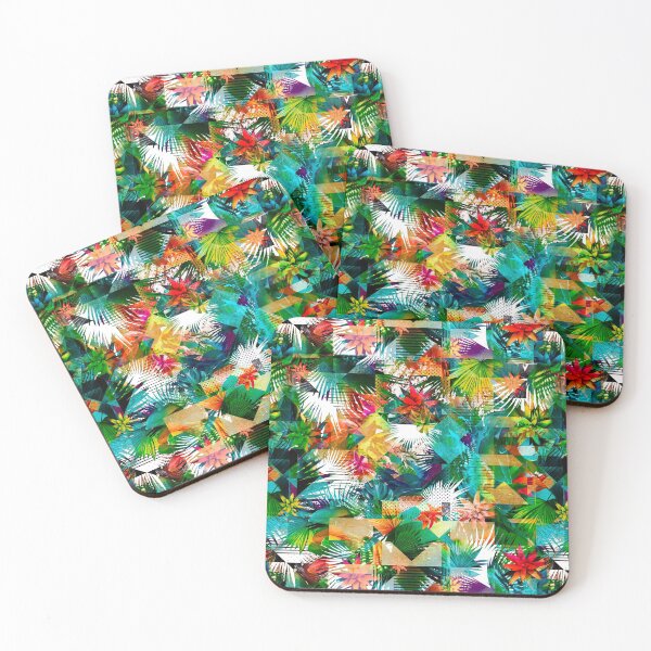 Item preview, Fancy Tropical Floral Pattern designed and sold by stylebytara.