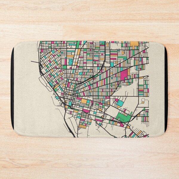 Item preview, Buffalo, New York Street Map designed and sold by A Deniz Akerman.