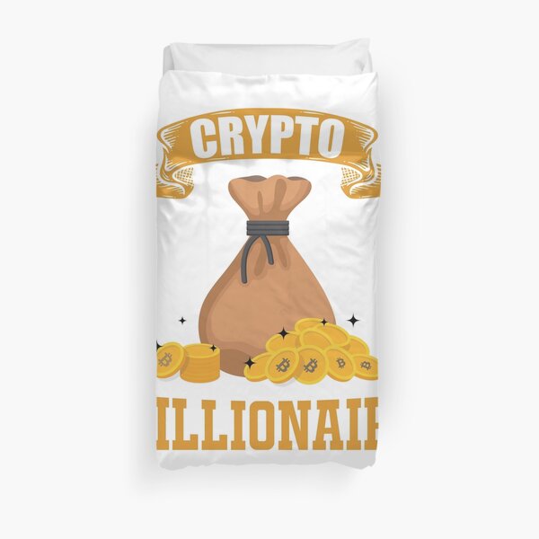 Krypto Millionär Bettbezug