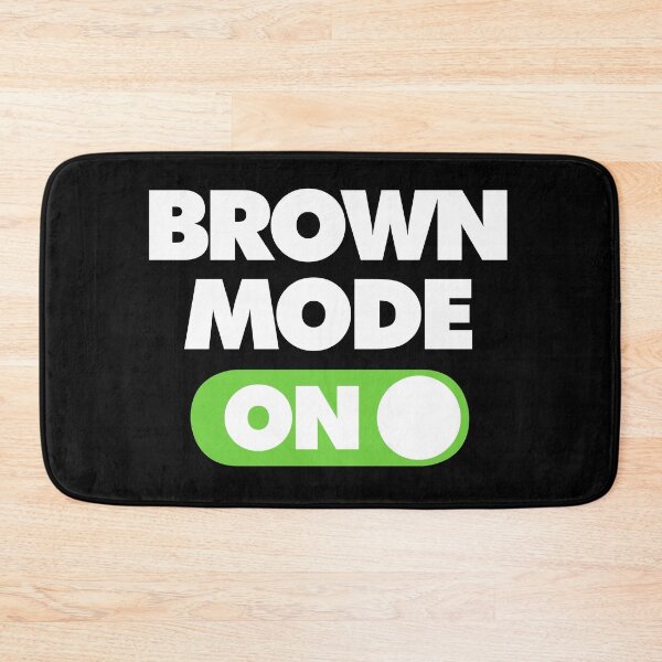 Item preview, Brown Mode ON Funny Sports Saying designed and sold by elhefe.