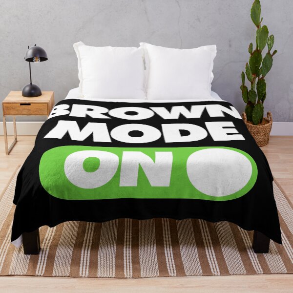 Item preview, Brown Mode ON Funny Sports Saying designed and sold by elhefe.