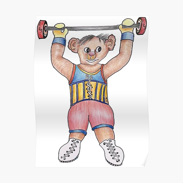 Arno Strongman Circus Performer Poster