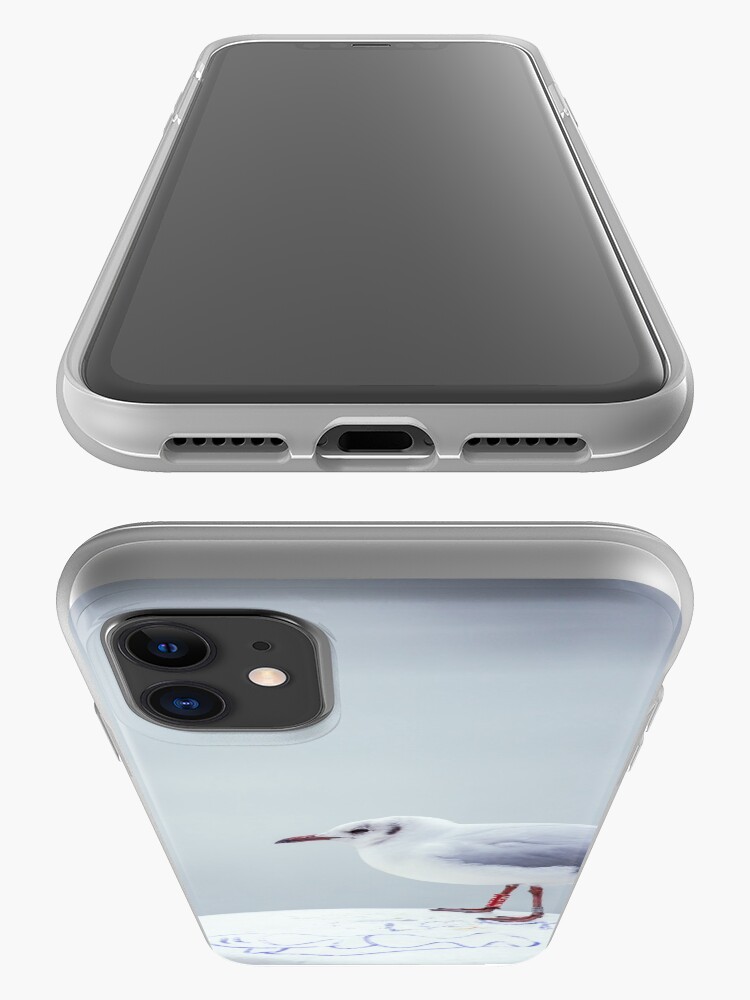 Alternate view of Seagull on bollard iPhone Case & Cover