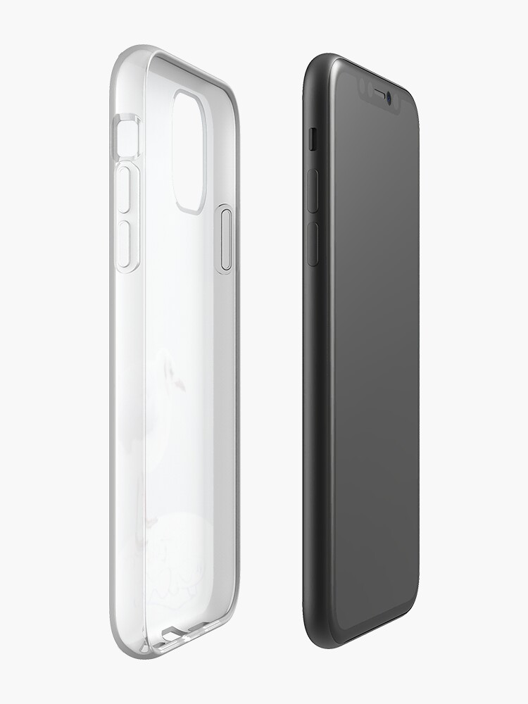 Alternate view of Seagull on bollard iPhone Case & Cover